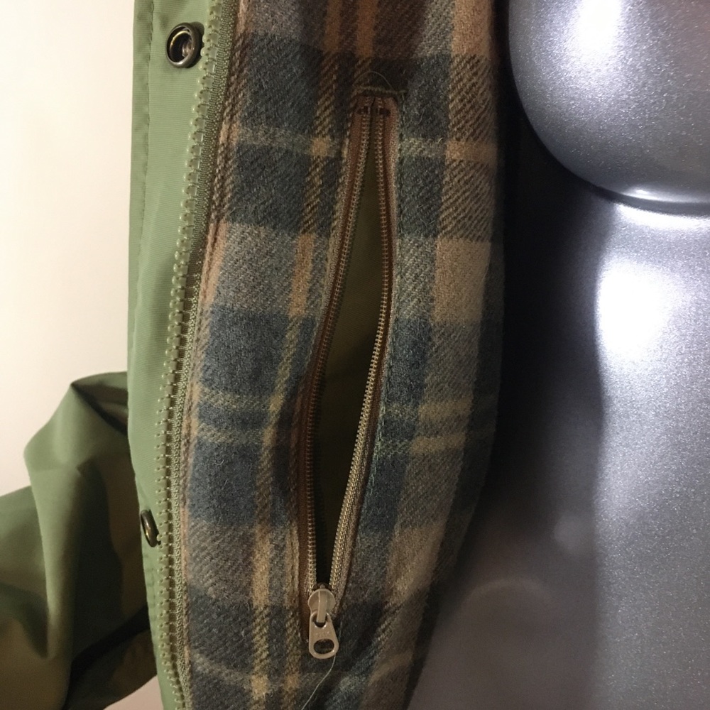 Woolrich Women's Medium Sage Green Jacket Coat - Picture 7 of 8